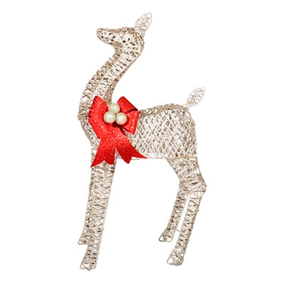 SET DE 3 RENOS ILUMINADOS 1.32 M