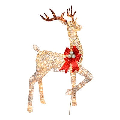 SET DE 3 RENOS ILUMINADOS 1.32 M