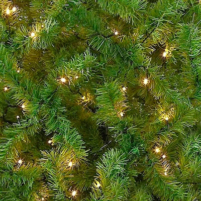 ÁRBOL NAVIDEÑO CANADIENSE 2.20 M CON 1104 RAMAS Y 512 LUCES LED