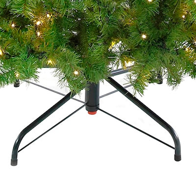 ÁRBOL NAVIDEÑO CANADIENSE 2.20 M CON 1104 RAMAS Y 512 LUCES LED