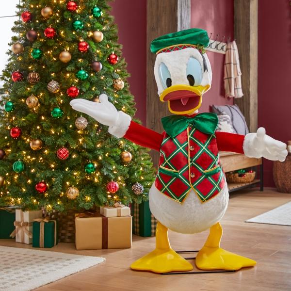 Mickey Mouse y Minnie Navidad Animatronic