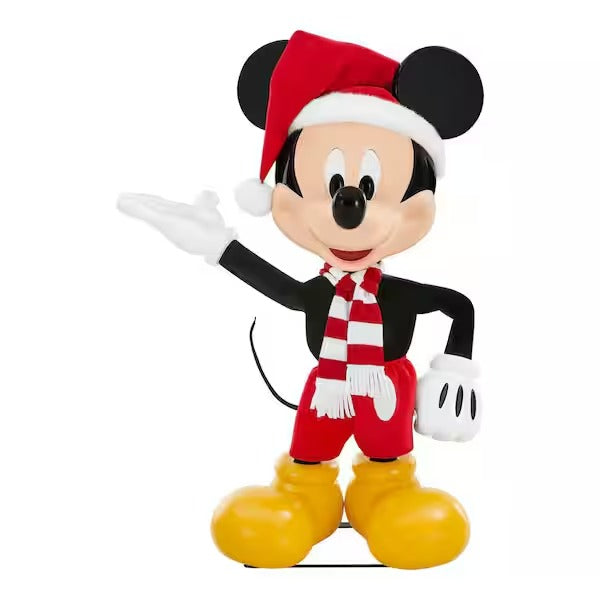 Mickey Mouse y Minnie Navidad Animatronic